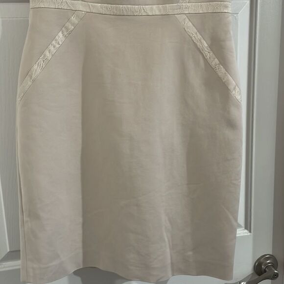 Antonio Melani Cream Sleeveless Dress - Picture 4 of 11